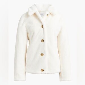 J.Crew Faux Fur Button-Front Coat